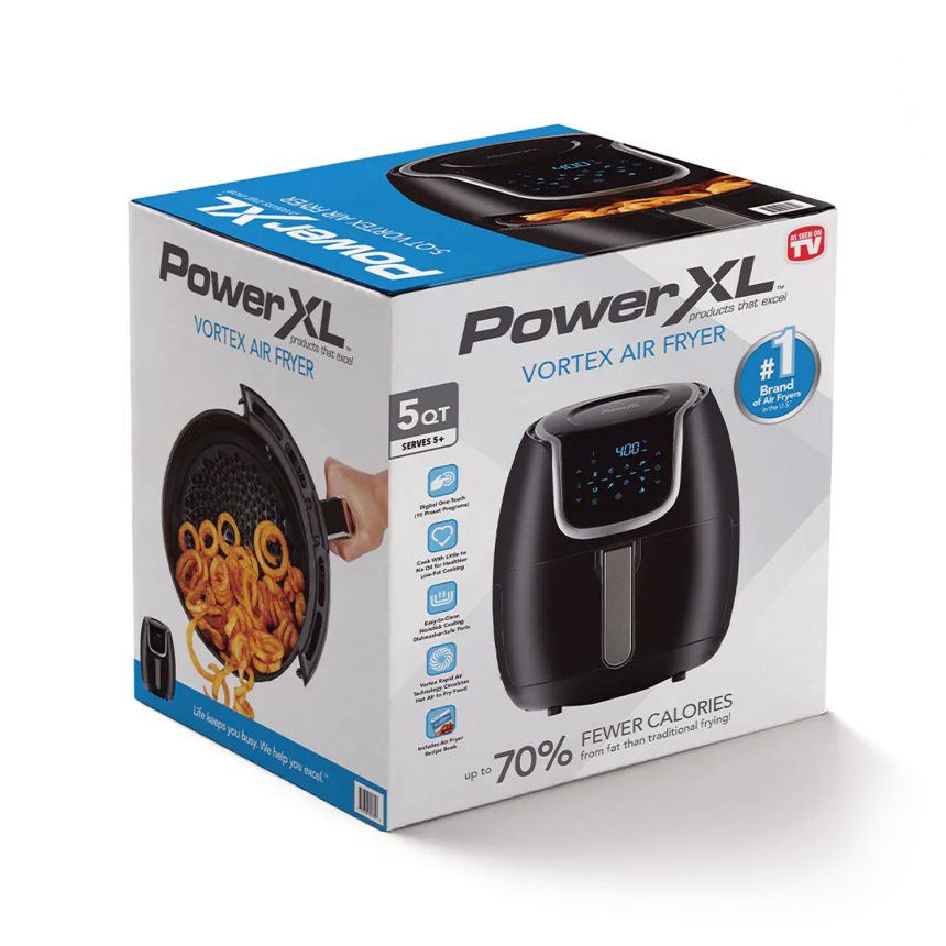 PowerXL 5QT Vortex Air Fryer TC Exports