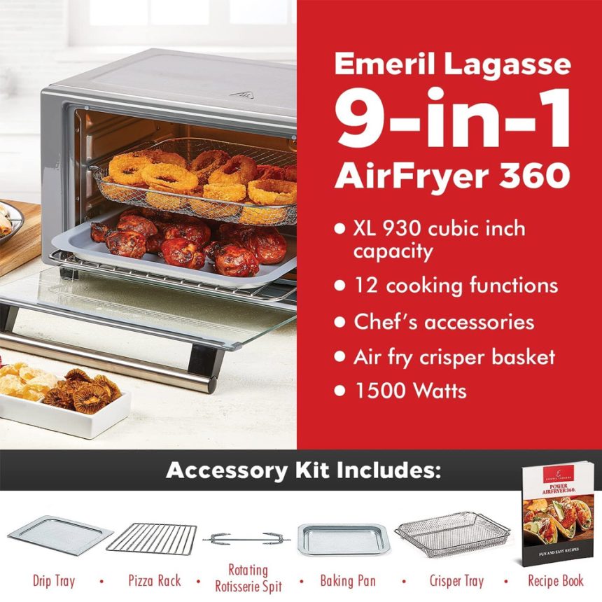 Emeril Power Air Fryer 360 TC Exports